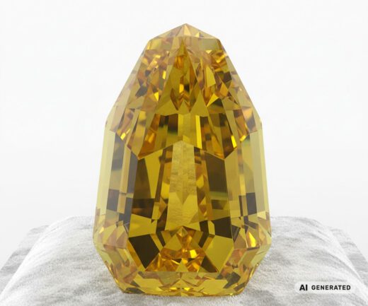 The Incomparable Diamant - KI-generierte künstlerische Interpretation dieses Edelsteins
