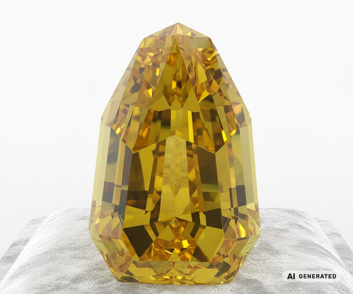 The Incomparable Diamant - KI-generierte künstlerische Interpretation dieses Edelsteins