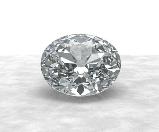 Koh-I-Noor Diamant - KI-generierte künstlerische Interpretation dieses Edelsteins