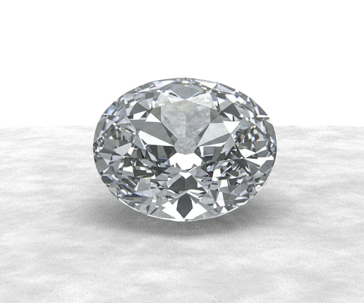 Koh-I-Noor Diamant - KI-generierte künstlerische Interpretation dieses Edelsteins