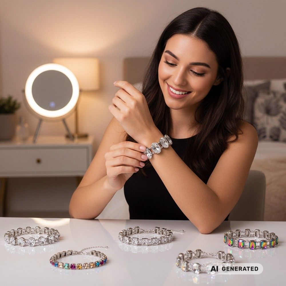 Kristall-Schmuck