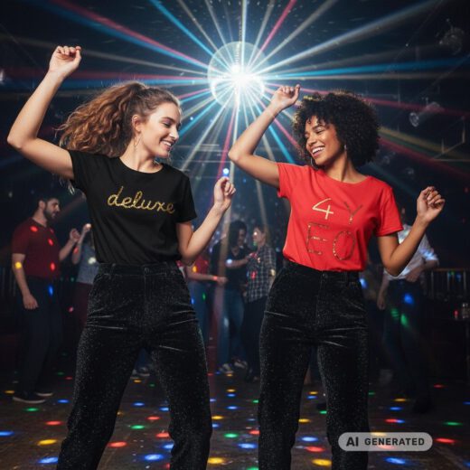 Ladys Party-Shirts - KI-generiertes Bild