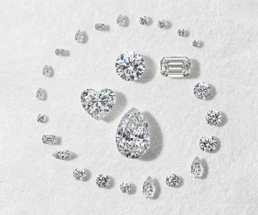Lesotho-Diamant - KI-generierte künstlerische Interpretation dieses Edelsteins