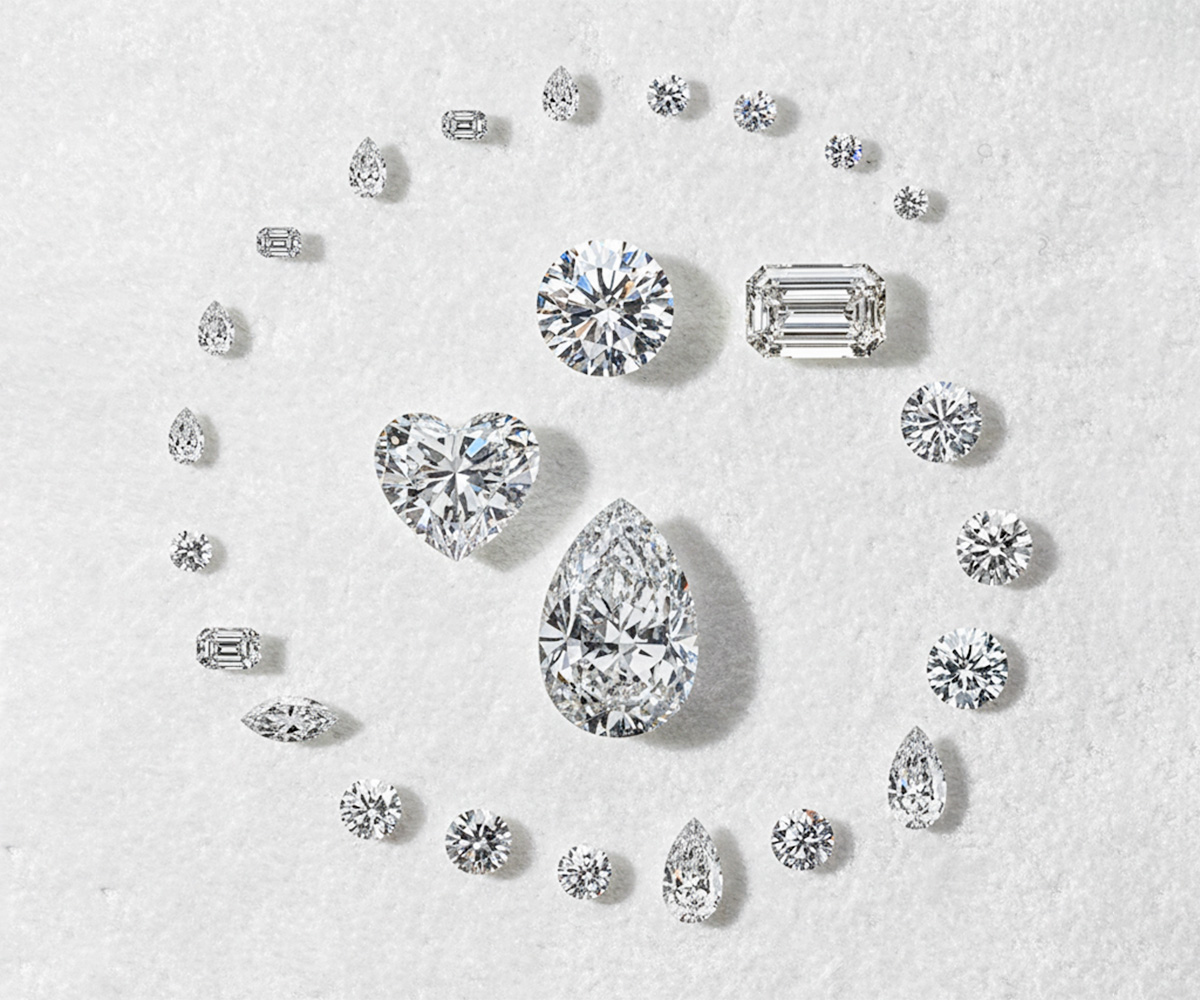 Lesotho-Diamant - KI-generierte künstlerische Interpretation dieses Edelsteins