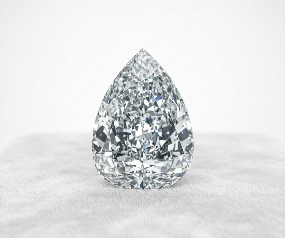 Millenium-Star-Diamant - KI-generierte künstlerische Interpretation dieses Edelsteins