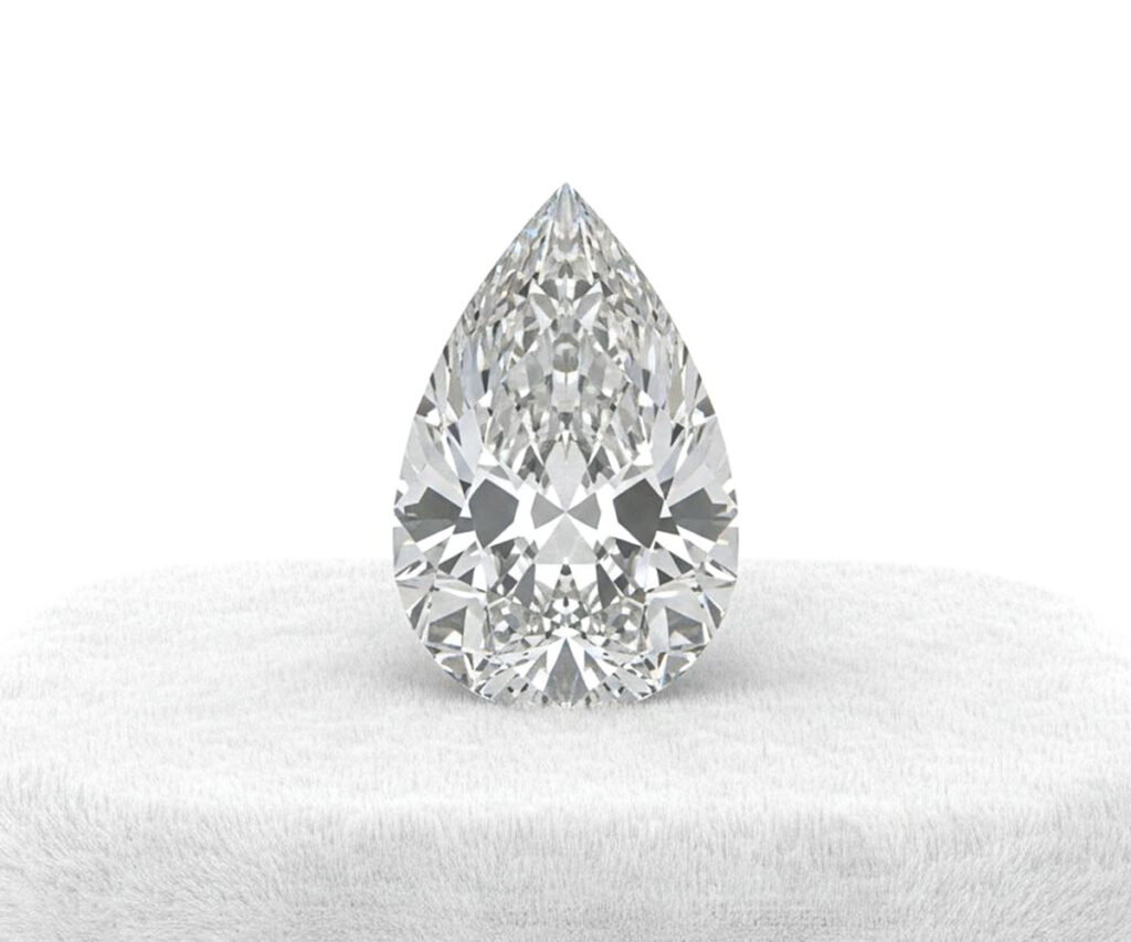 Niarchos Diamant - KI-generierte künstlerische Interpretation dieses Edelsteins