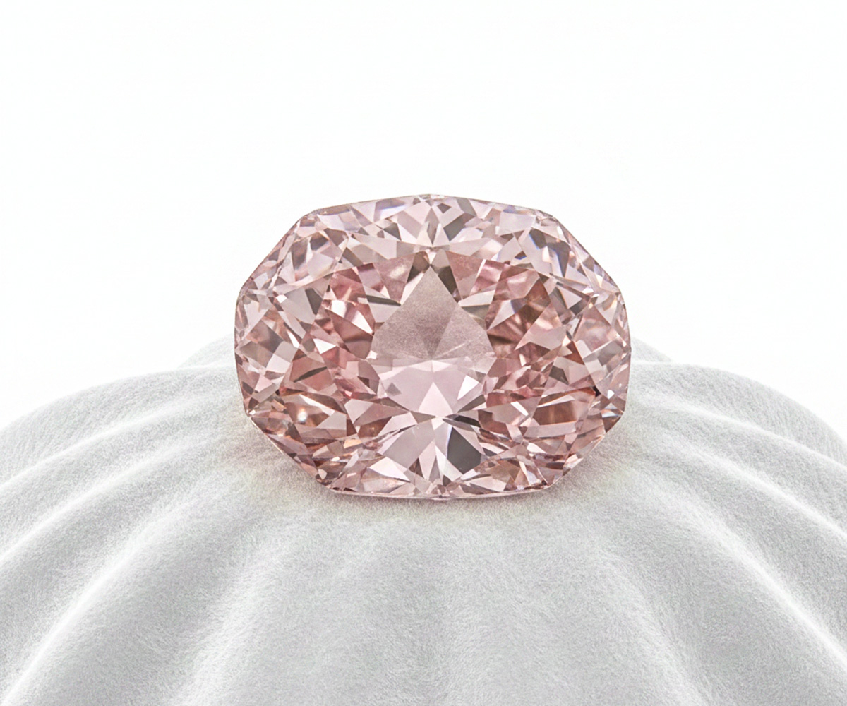 Nur-ul-Ain -Diamant - KI-generierte künstlerische Interpretation dieses Edelsteins