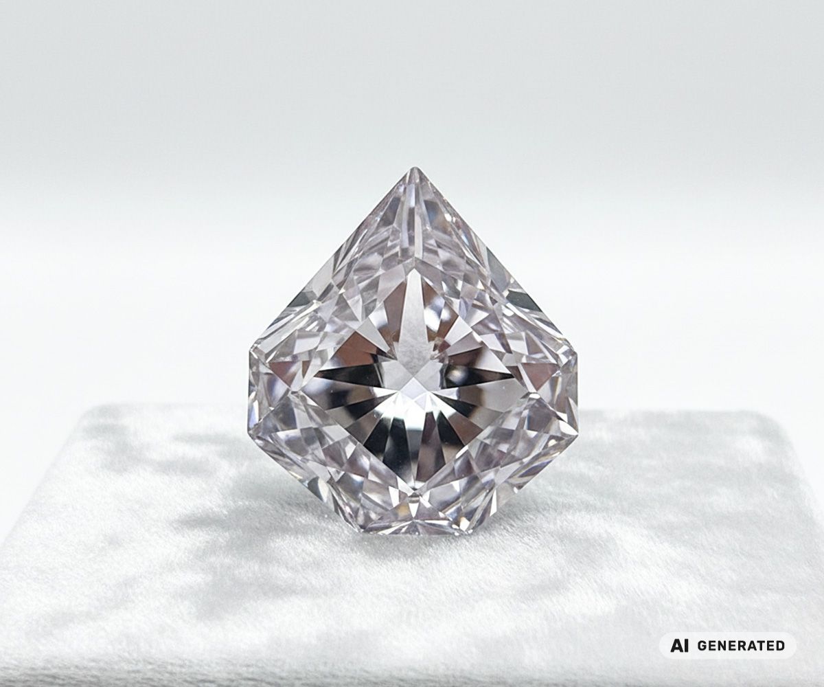 Paragon-Diamant - KI-generierte künstlerische Interpretation dieses Edelsteins