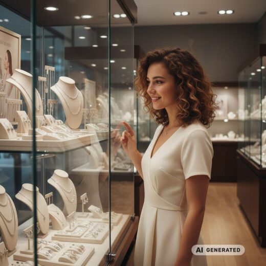 Schmuck-Shop - KI-generiertes Bild
