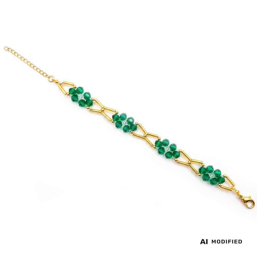 PERLidee-Armband Stralsund goldfarben