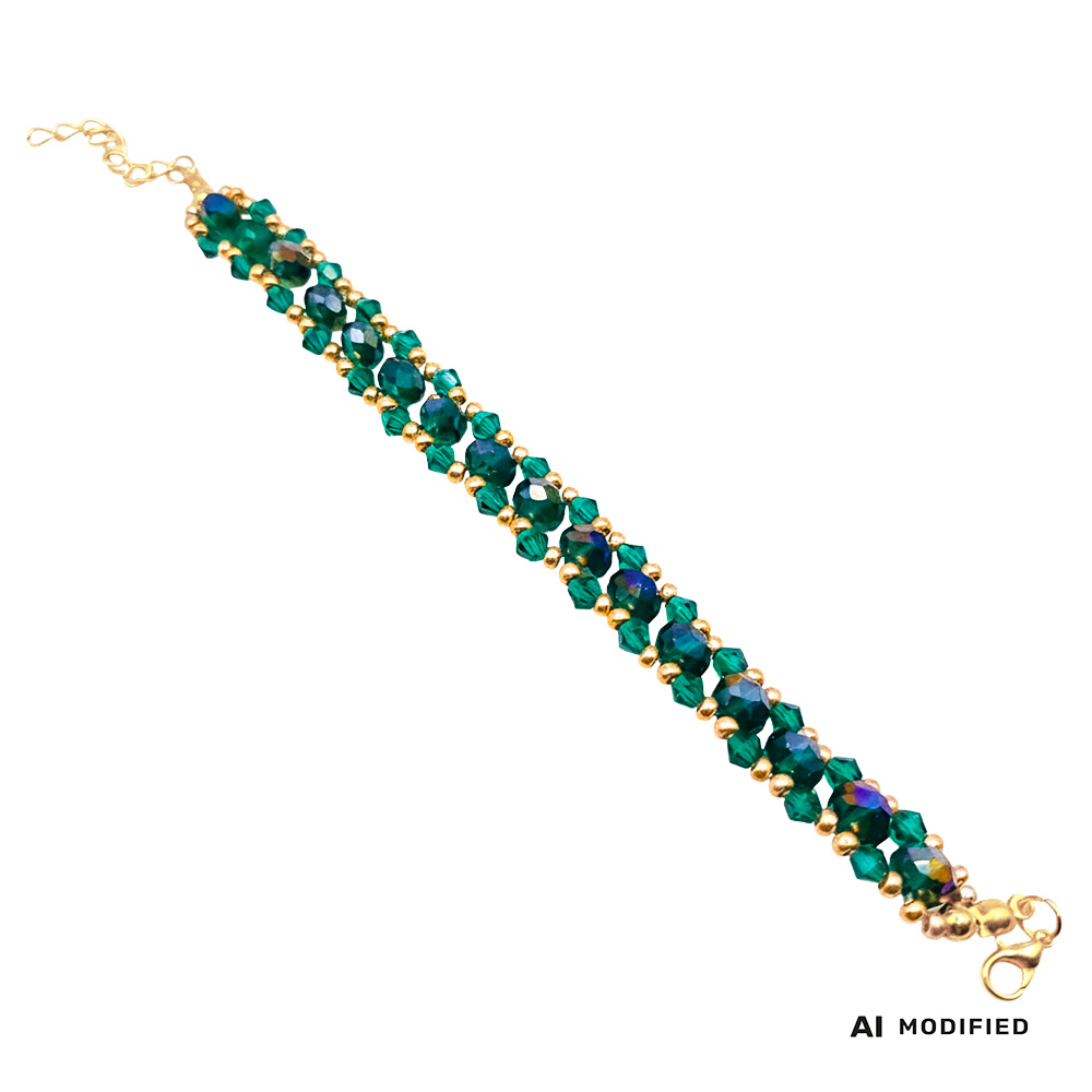 PERLidee-Armband Stuttgart goldfarben