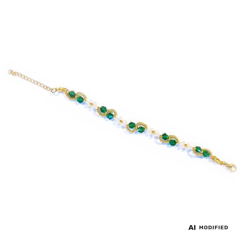 PERLidee-Armband Wiesbaden goldfarben