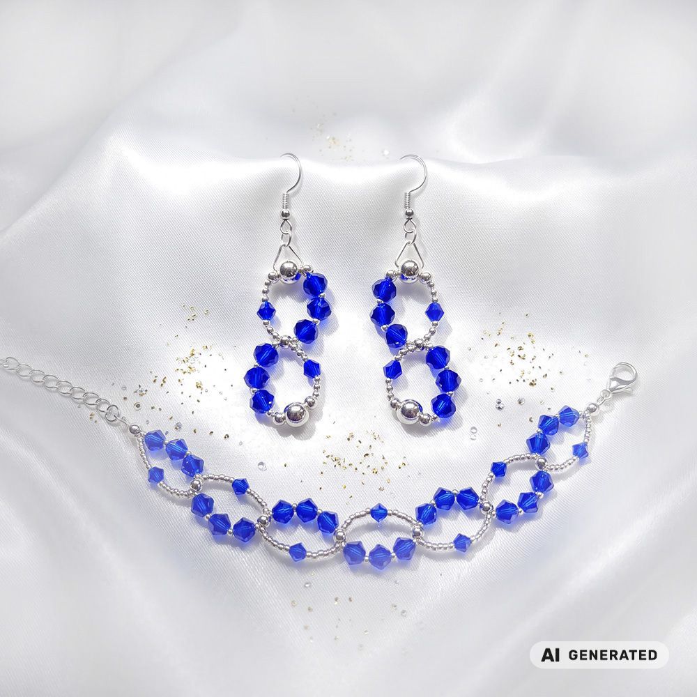 PERLidee-Schmuck-Set Düsseldorf silberfarben