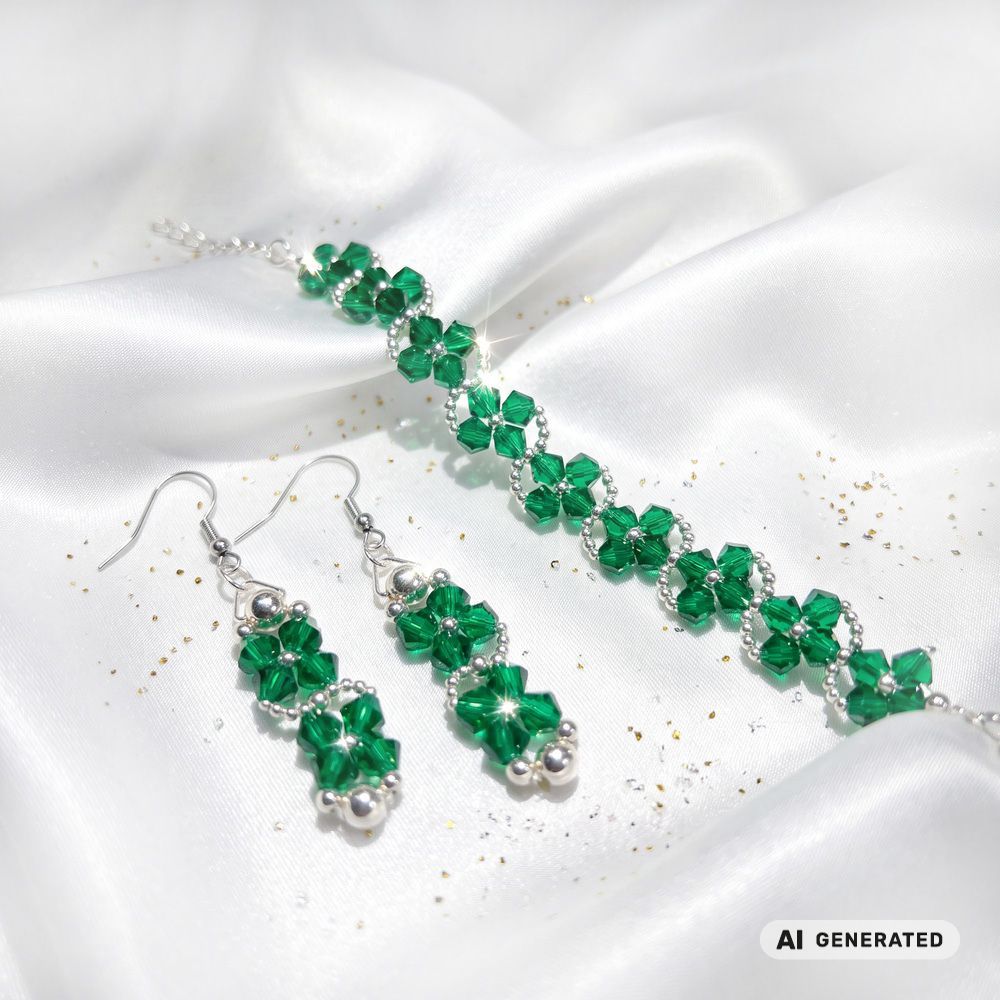 PERLidee-Schmuck-Set Hannover silberfarben