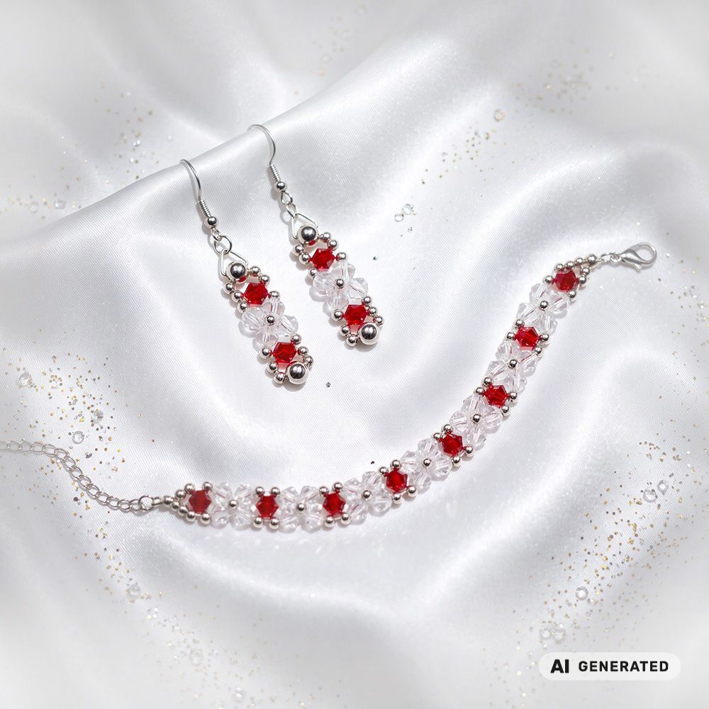 PERLidee-Schmuck-Set Köln silberfarben