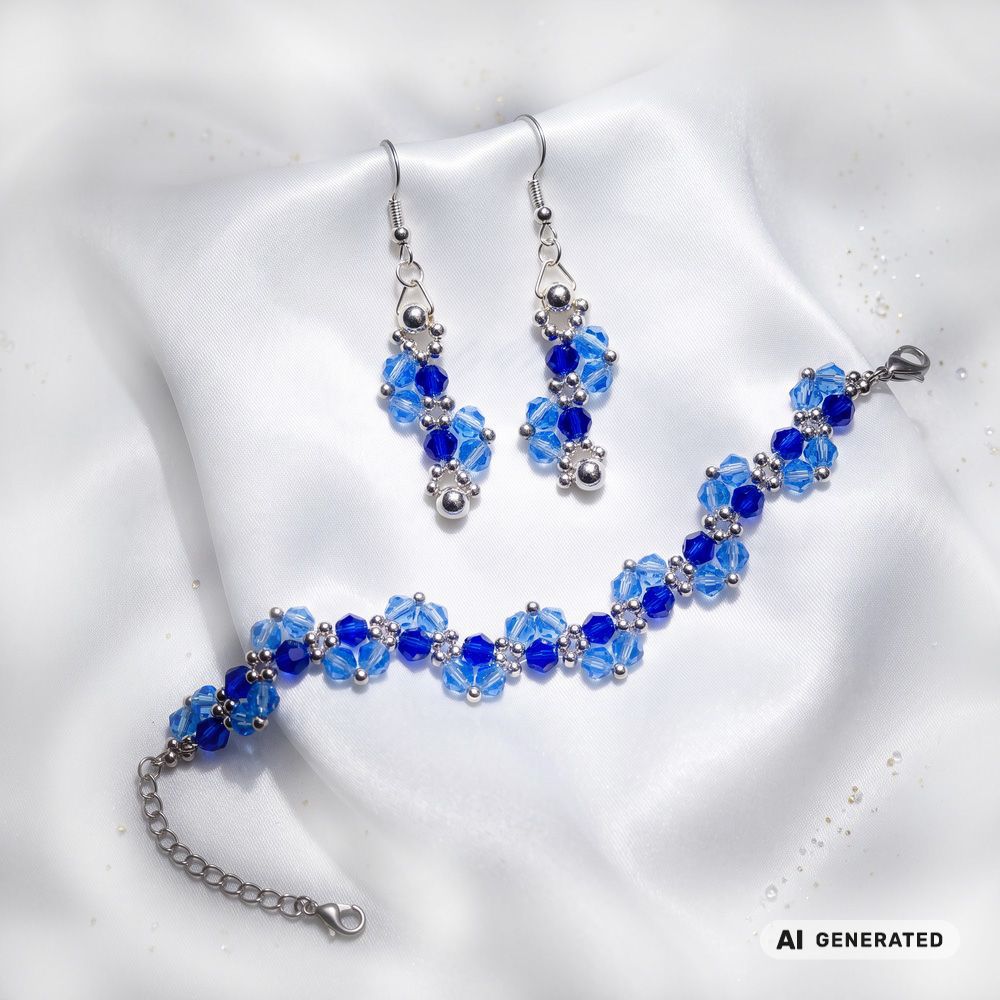 PERLidee-Schmuck-Set Ulm silberfarben
